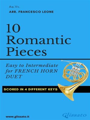 cover image of 10 Romantic Pieces for French Horn Duet